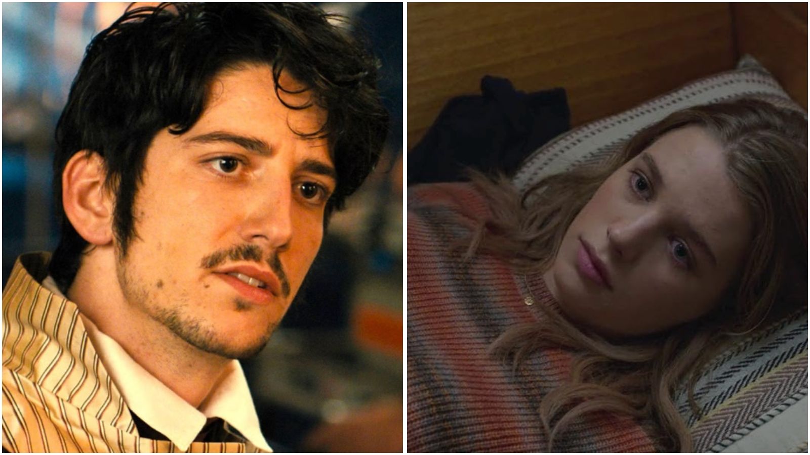 Actors Milo Manheim (left) and Teagan Croft (right)