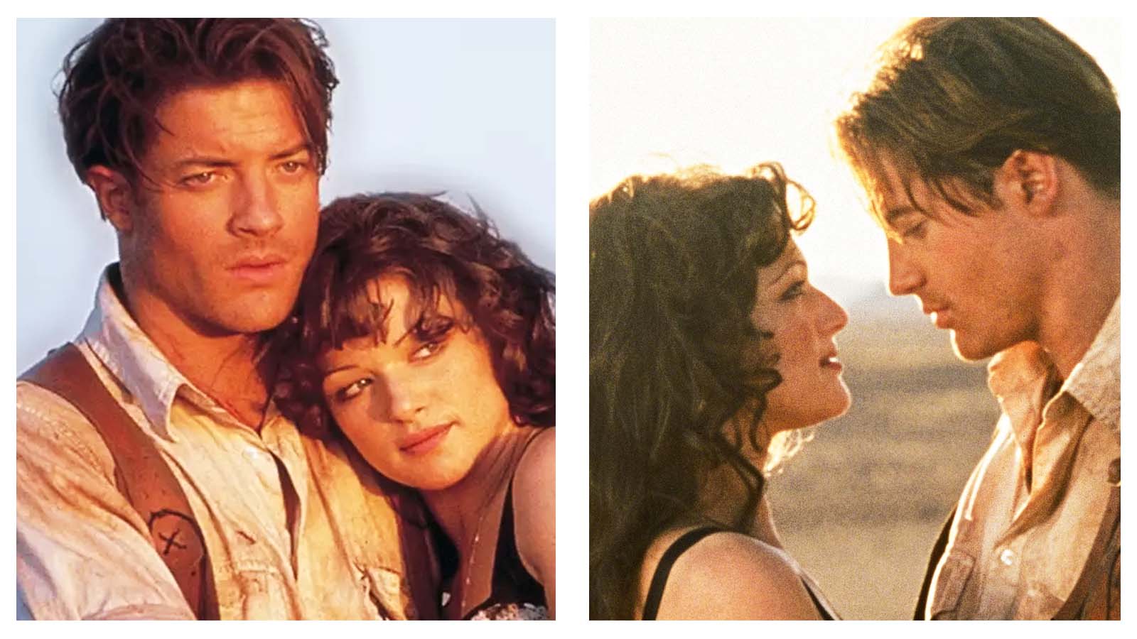Brendan Fraser and Rachel Weisz - The Mummy
