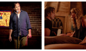 Stills of Will Arnett and Laura Dern in Is This Thing On?