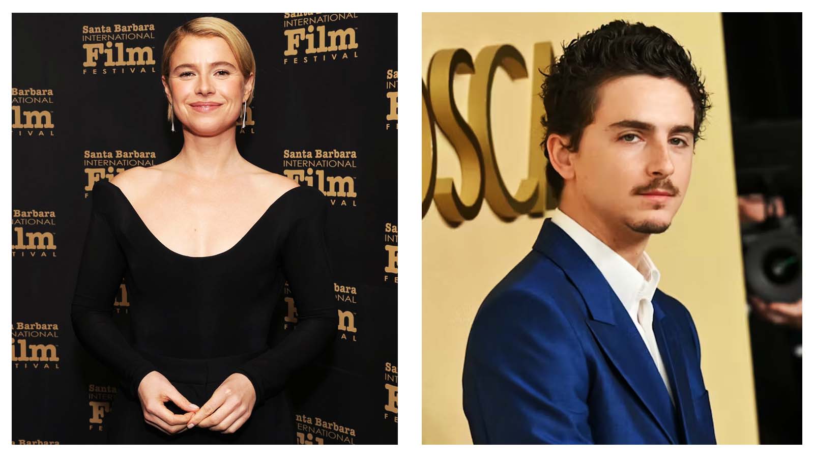 Jessie Buckley and Timothee Chalamet