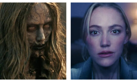 Stills of Maika Monroe in Resident Evil Requiem