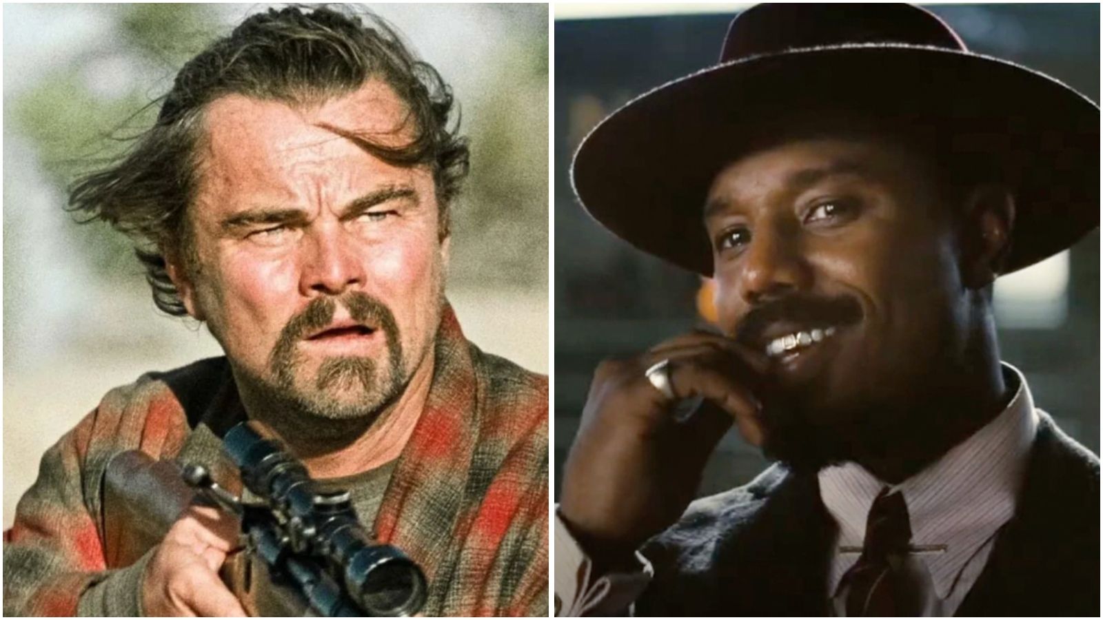 Stills from One Battle After Another and Sinners, which have received Oscar nominations in 2026