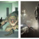 Stills from Resident Evil video games