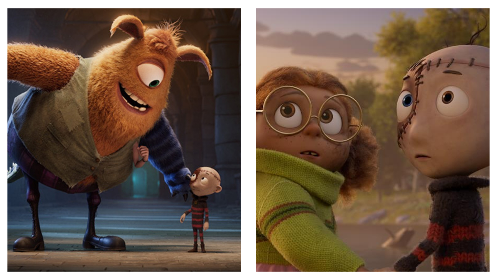 Stills from the film Stitch Head