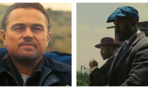 Stills from One Battle After Another and Sinners