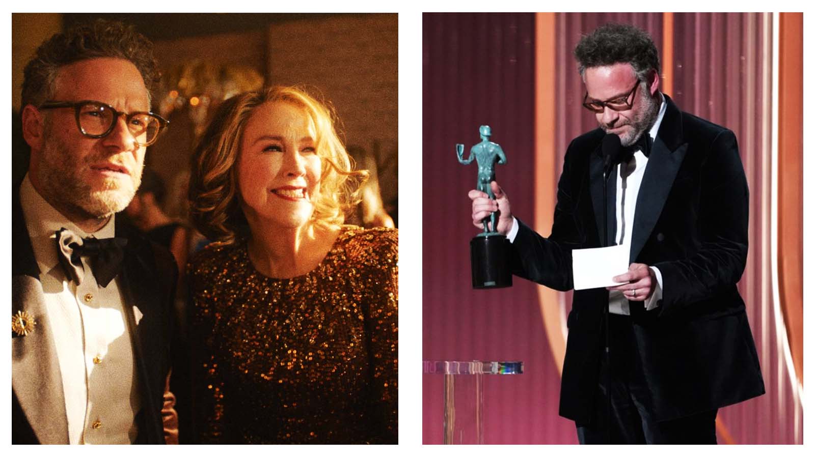 Catherine O'Hara and Seth Rogen