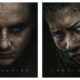 Side-by-side dark Dune: Part Three posters of Paul and Chani with glowing blue eyes and dusty skin. Text: THE EPIC CONCLUSION.