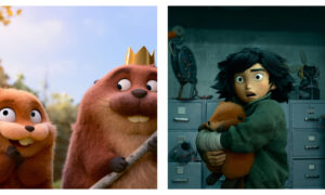 Stills from the Pixar film Hoppers