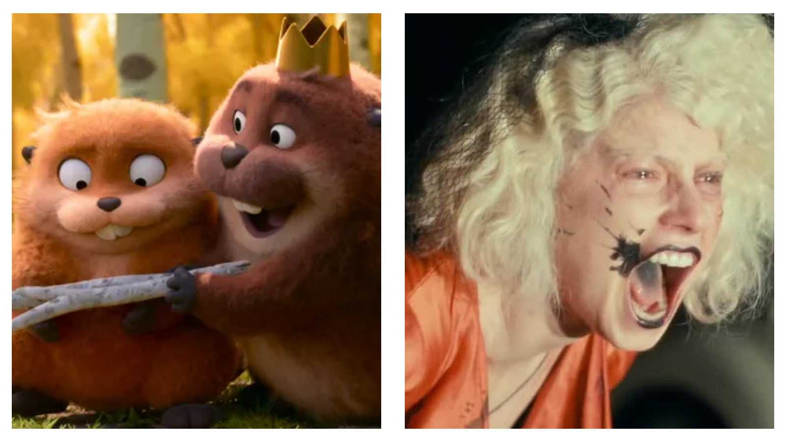 Stills from Hoppers and The Bride!