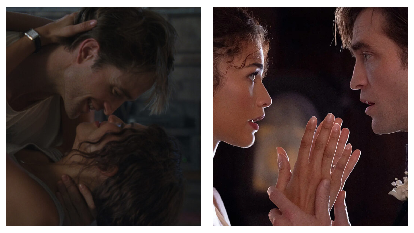Stills of Robert Pattinson and Zendaya in The Drama
