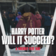A three-panel thumbnail showing stills from the new Harry Potter HBO series. Overlay text reads: "HARRY POTTER WILL IT SUCCEED? A FRIENDLY FILM TAKE THE FILM NEWS BLITZ PODCAST", flanked by "FILM NEWS BLITZ" and "A FRIENDLY FILM TAKE" logos.