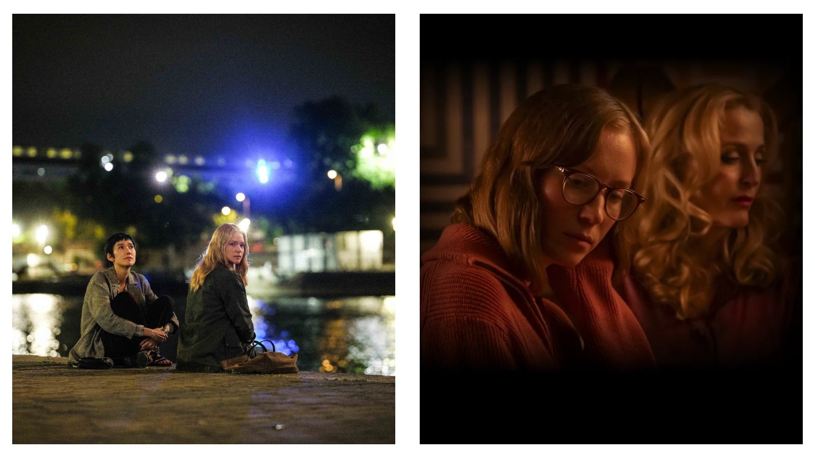 Stills from the films All of a Sudden (left) and Teenage Sex and Death at Camp Miasma (right)