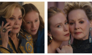 Stills of Jean Smart and Hannah Einbinder in the TV comedy Hacks