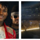 Stills of Jaafar Jackson as his uncle in the film, Michael