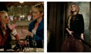 Stills of Samara Weaving and Kathryn Newton in Ready or Not 2: Here I Come