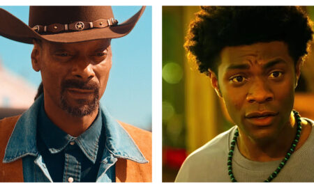 Stills of (left) Snoop Dogg and (right) Jonathan Daviss