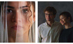 Stills of Zendaya and Robert Pattinson from The Drama