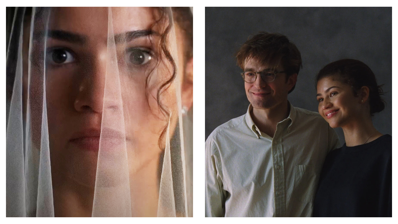 Stills of Zendaya and Robert Pattinson from The Drama