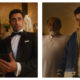 Stills of Riz Ahmed and the wider cast of Prime Video's Bait