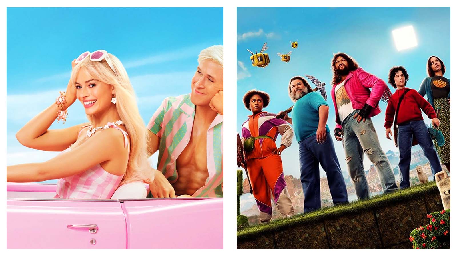 Barbie movie and A Minecraft movie