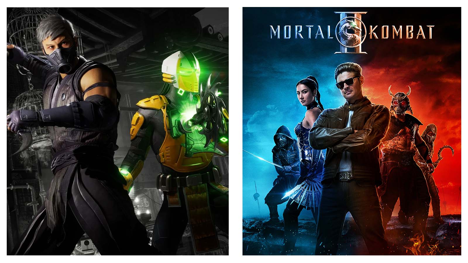 Mortal Kombat I video game and Mortal Kombat II film