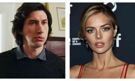 Adam Driver and Samara Weaving