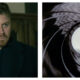 Side-by-side images: on the left, actor Jack Lowden with a serious expression and light stubble wearing a dark jacket; on the right, the iconic James Bond gun barrel view showing a silhouetted figure in a suit and trilby hat walking across a white circle.