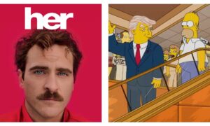 Movies and TV that predicted the future Her and The Simpsons