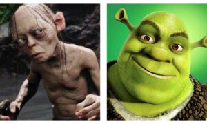 Gollum and Shrek
