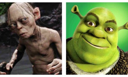 Gollum and Shrek