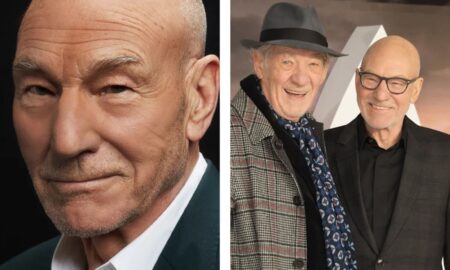 Patrick Stewart and Ian McKellen